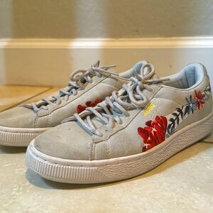 PUMA SUEDE Printed Sneakers 6.5 Womens